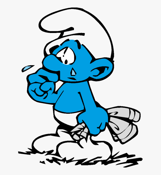 Смурфик Плакса