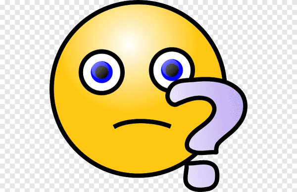 Смайлик задается вопросом