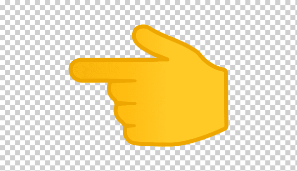 Указательный палец вправо