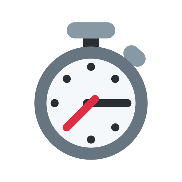 Смайлик секундомер