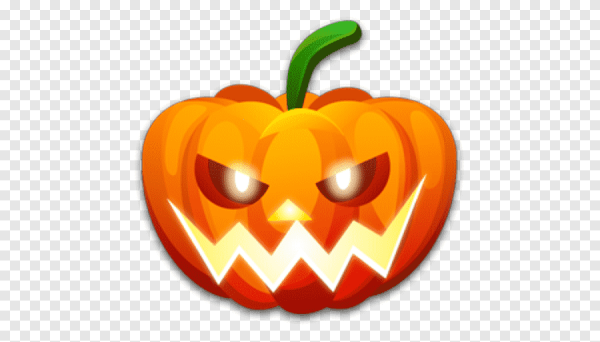 Смайлик хэллоуинской тыквы