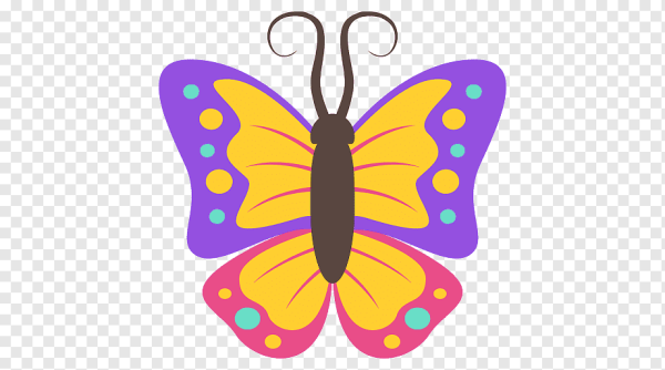 Бабочка рисунок ЭМОДЖИ