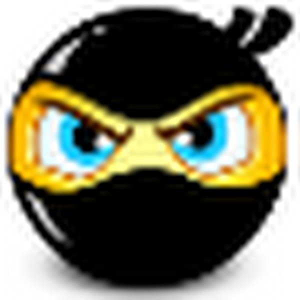 Смайлик бандит в маске