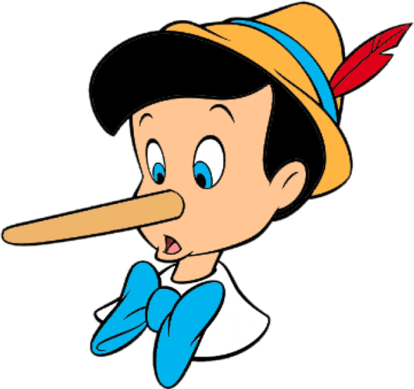 Длинный нос Пиноккио