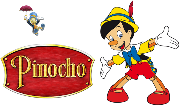 Надпись Пиноккио