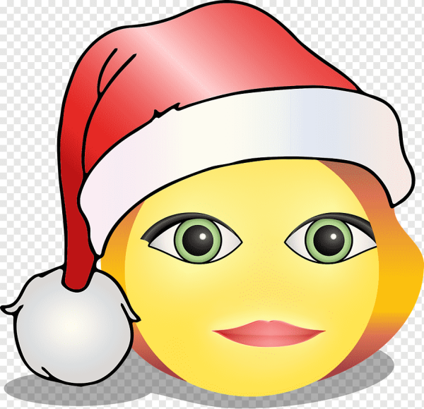 Рождественский смайлик