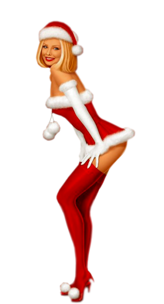 Смешная снегурка