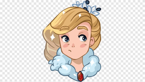 Стикеры ВК Снегурочка