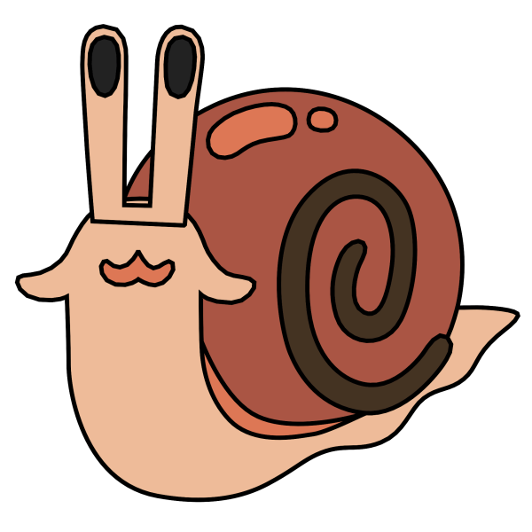 Смайлик ВК улитка