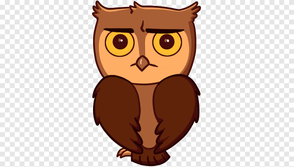 Сова Фил Стикеры