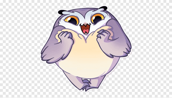 Набор стикеров Совенок Фил