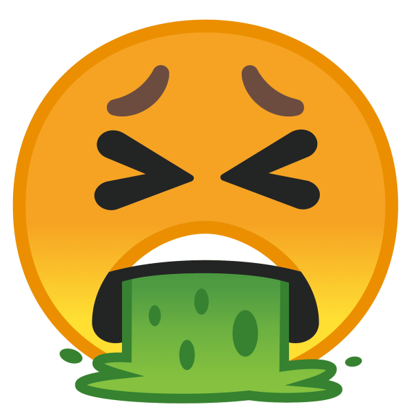 Смайлик тошнит