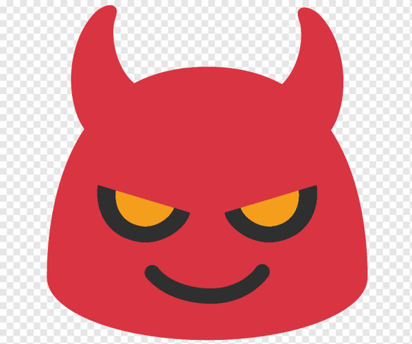 Эмодзи демон ВК