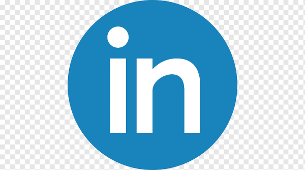 Значок LINKEDIN прозрачный