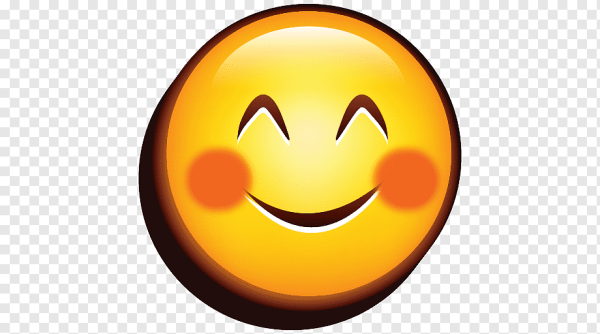 Покрасневший смайлик