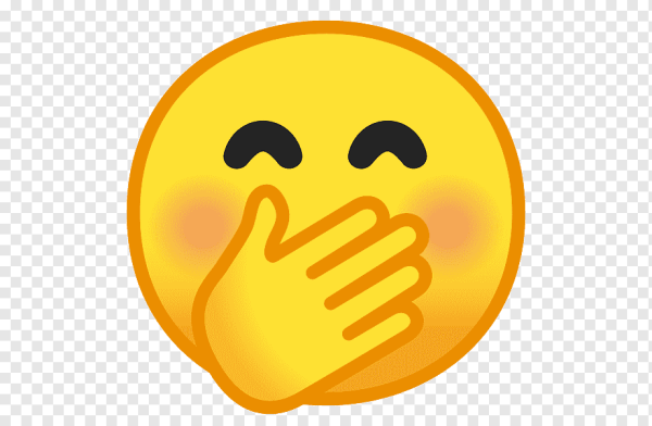 Смущающийся стикер