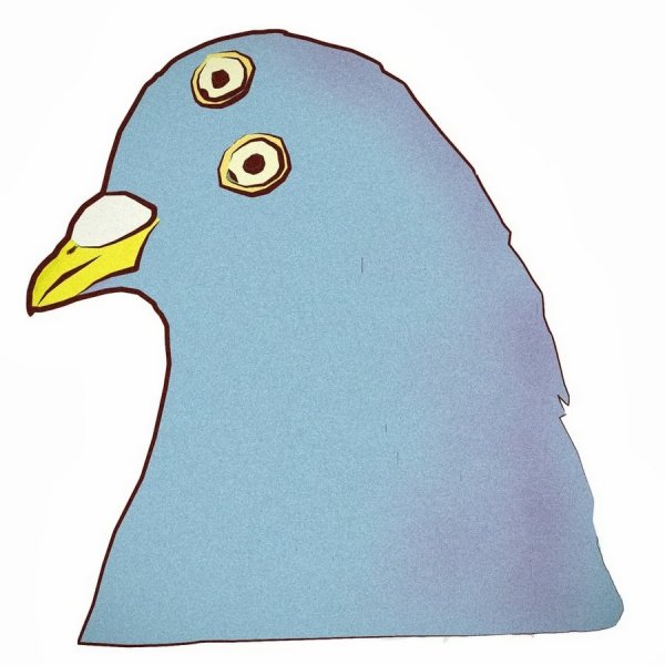 Смешной голубь