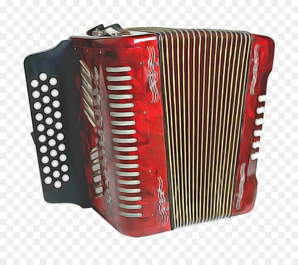 Баян на прозрачном фоне