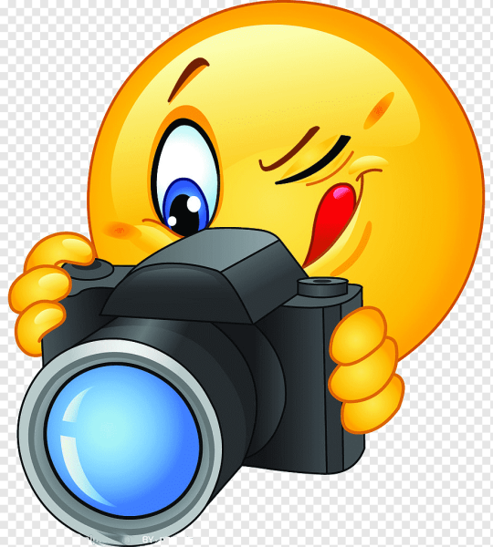 Смайлик фотограф