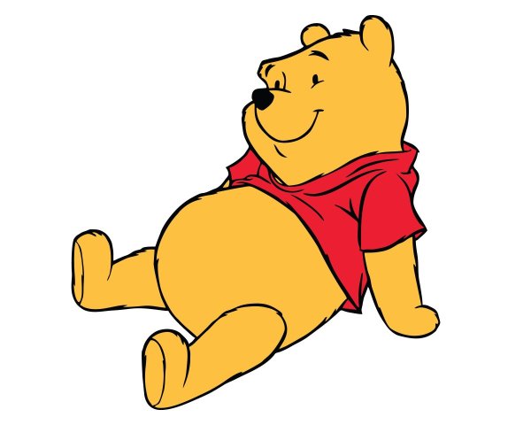 Винни пух вектор