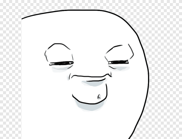 Смайлик с бровями