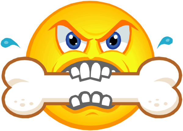 Смайл кусается