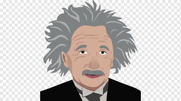 Альберт Эйнштейн мультяшный