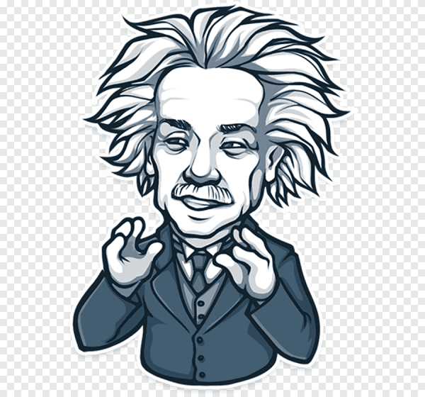 Эйнштейн стикер