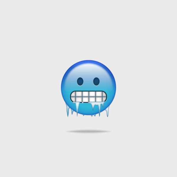 Смайлик холодно