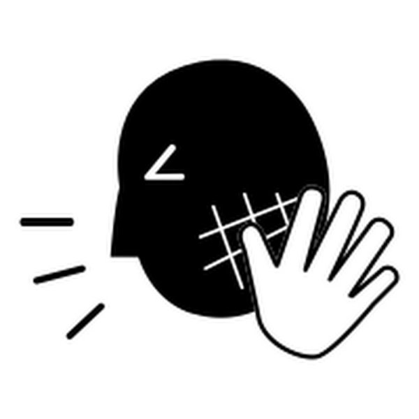 Смайлик машет рукой