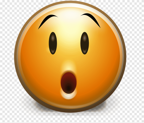 Удивляющийся смайлик