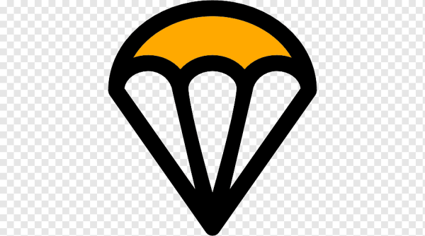 Значок парашют