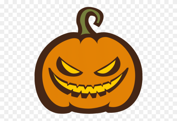 Смайл тыква Хэллоуин