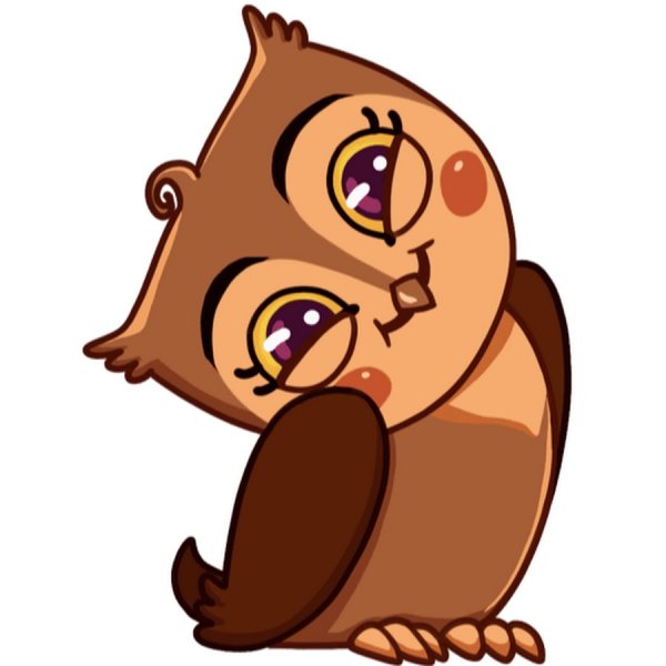 Набор стикеров Совенок Фил