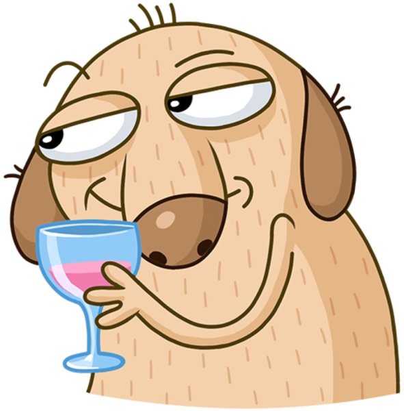 Стикеры ВК Дигги