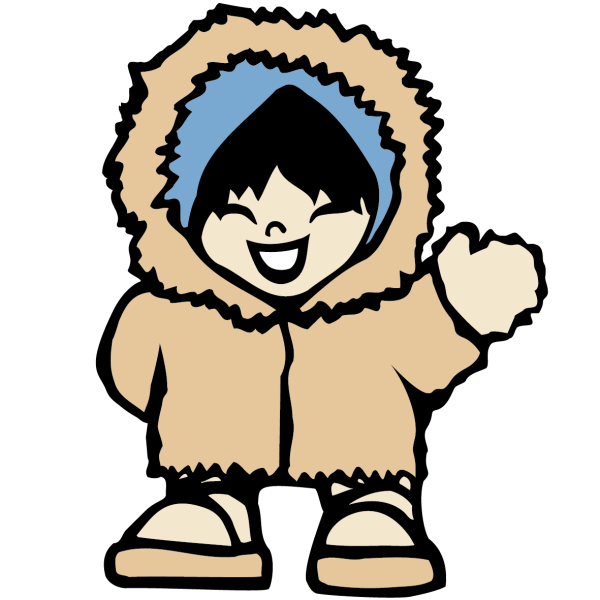 Эскимос мультяшный