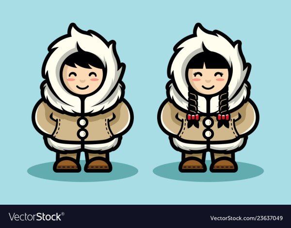 Эскимос иллюстрация