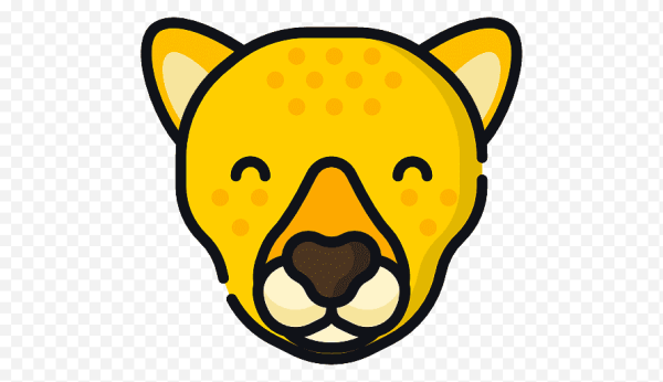 Смайлик гепард IOS