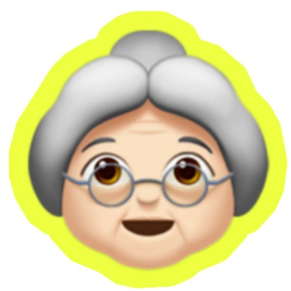 Смайлик старичок