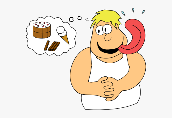 Голодный человек рисунок