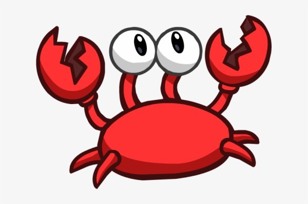 Краб стикер