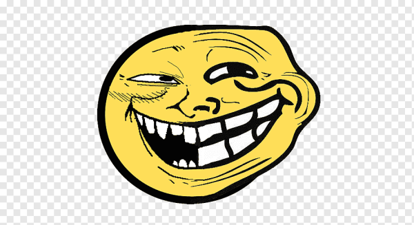 Смайлик ТРОЛЛИНГ
