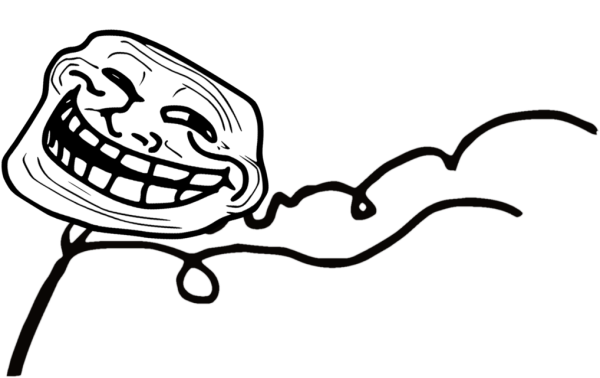 Тролли на прозрачном фоне