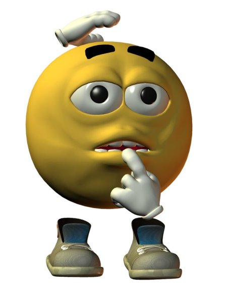 Задумчивый смайлик