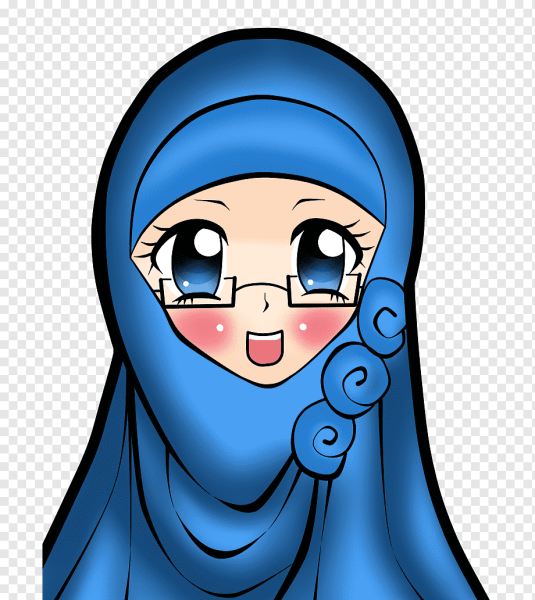 Смайл девушка в хиджабе