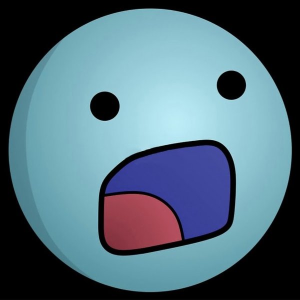 Синий смайлик Твич