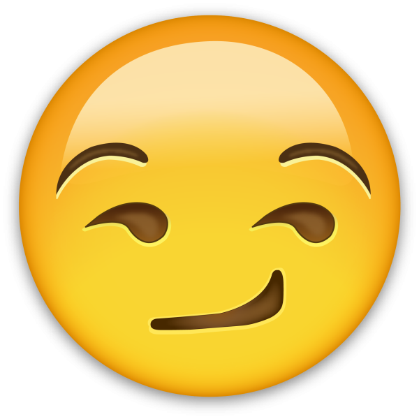 Эмодзи подмигивание