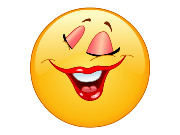 Смеющийся смайлик