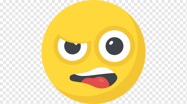 Смайлик с клювом и глазами