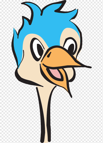 Смайлик с клювом